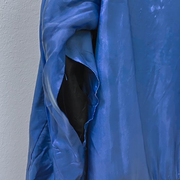 *SOLD* Marc Jacobs silver blue metallic bomber jacket - Picture 10 of 10